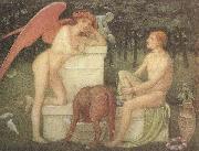 Alfred Sacheverell Coke Eros and Ganymede (mk46) oil painting